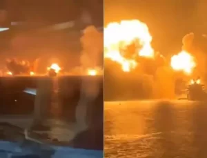 Türk denizciler Kızıldeniz’de bombardımanın ortasında kaldı