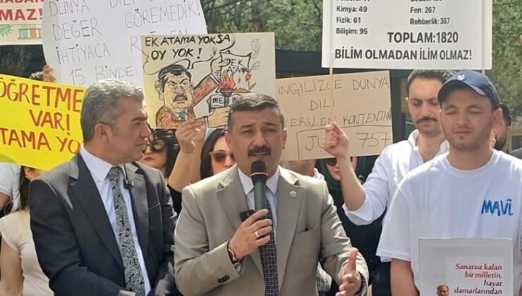 Atanamayan öğretmenler: “Bu hayal kırıklığı son bulsun”
