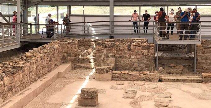 Antik kent Hadrianapolis’e yoğun ilgi!