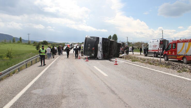 Konya’da korkutan kaza: 13 yaralı