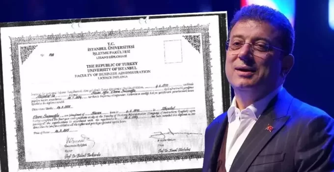 İmamoğlu’ndan miting çağrısı: “Diplomanı da al gel!”