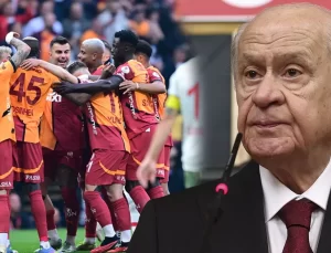 Devlet Bahçeli’den Galatasaray’a şampiyonluk tebriği