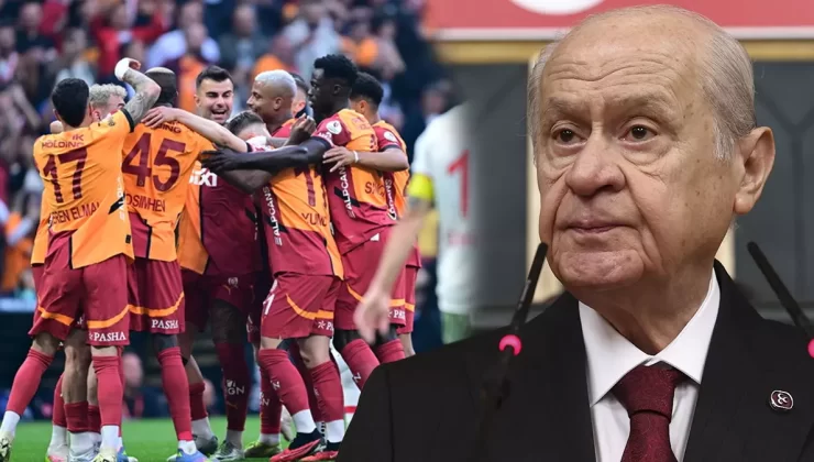 Devlet Bahçeli’den Galatasaray’a şampiyonluk tebriği