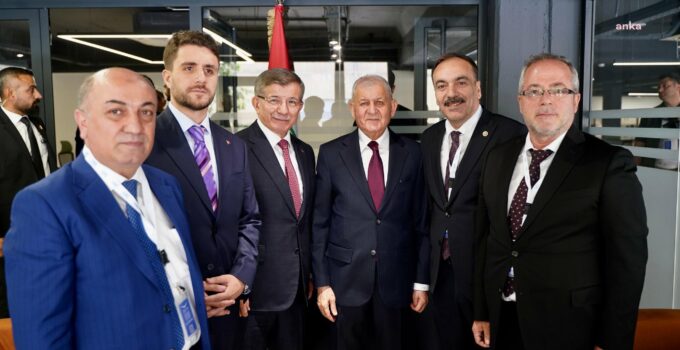 Ahmet Davutoğlu, Irak Cumhurbaşkanı Abdullatif Reşid ile görüştü