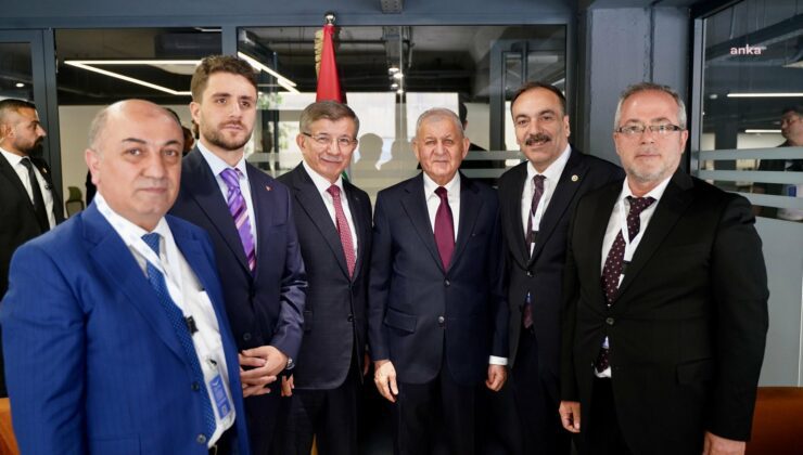 Ahmet Davutoğlu, Irak Cumhurbaşkanı Abdullatif Reşid ile görüştü