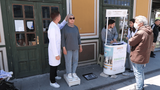 Fazla kilolarla mücadele için ölçümler başladı