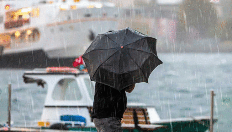 AKOM’dan İstanbul için gök gürültülü sağanak uyarısı
