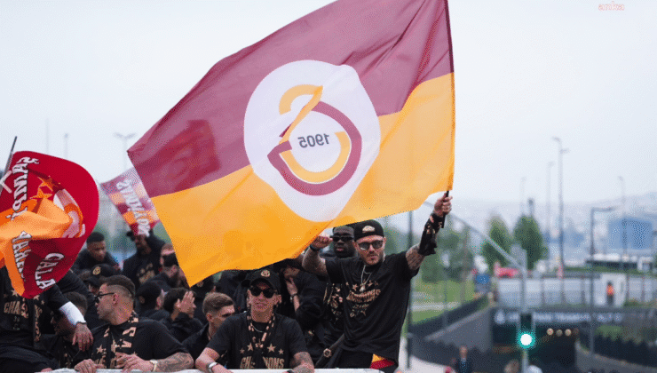 Galatasaray’dan İstanbul’da şampiyonluk kutlaması