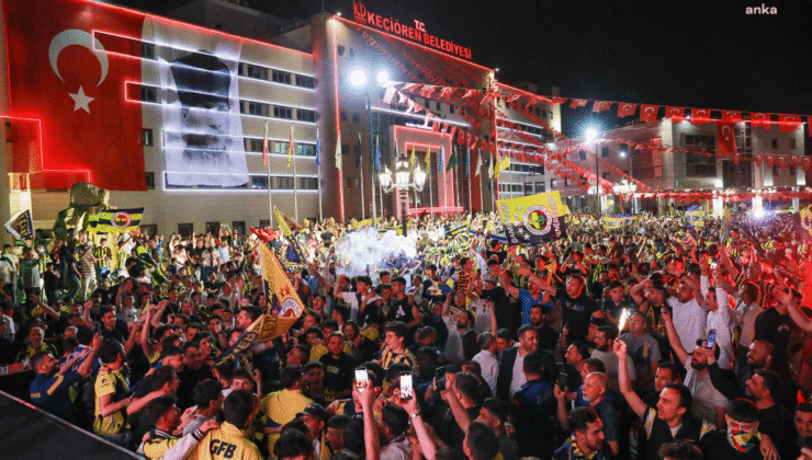 Keçiören’de şampiyonluk coşkusu