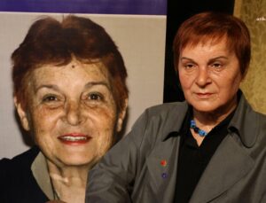 Türkan Saylan’ın balmumu heykeli müzede yerini aldı