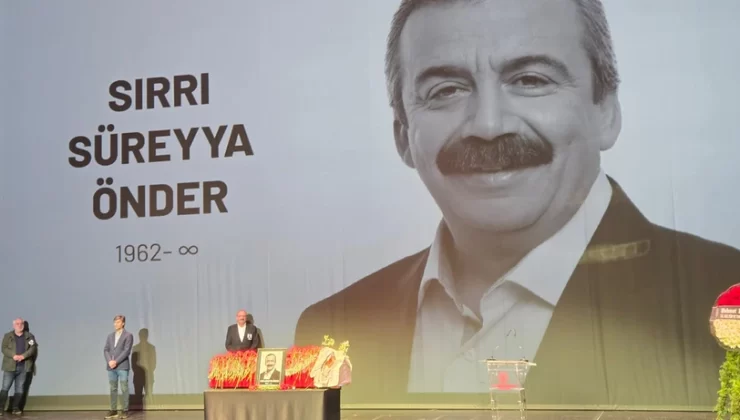 Sırrı Süreyya Önder’in cenaze töreni