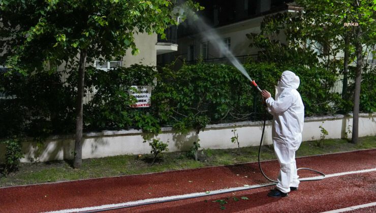 Keçiören Belediyesi ilaçlama çalışmalarını hızla sürdürüyor