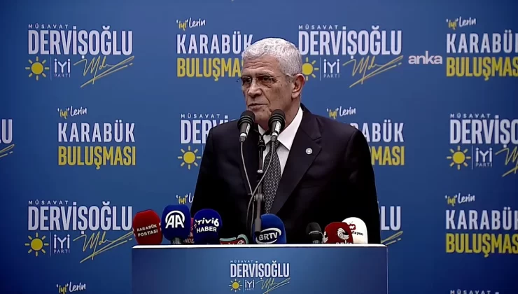 Dervişoğlu: “En büyük felaket Erdoğan’ın bizzat kendisidir”