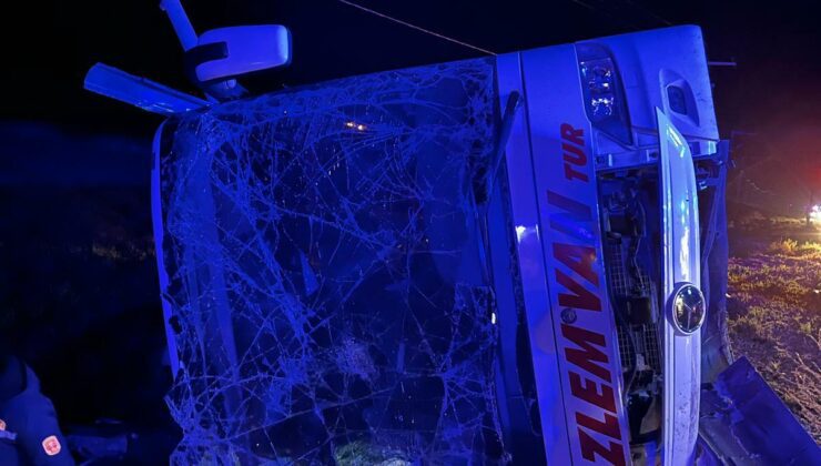 Van’da yolcu otobüsünden feci kaza: 28 yaralı
