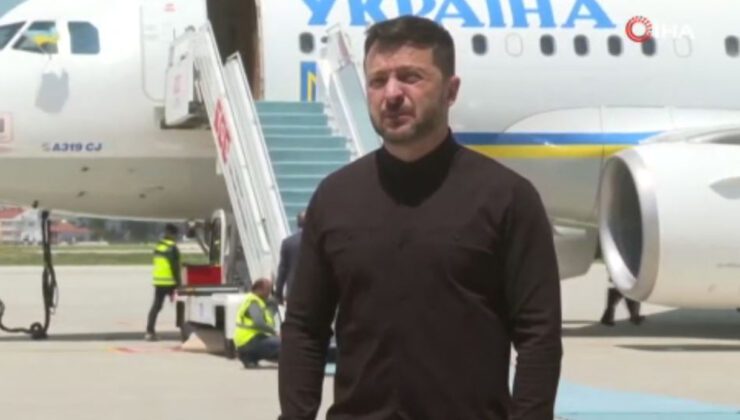 Ankara’da olan Zelenski’den ilk paylaşım!