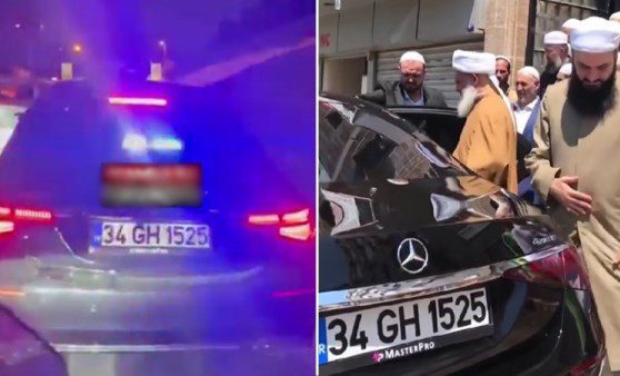 CHP’den ‘çakarlı araç’ tepkisi: “Vatandaşın yolu çukurlu, şeyhin yolu çakarlı”