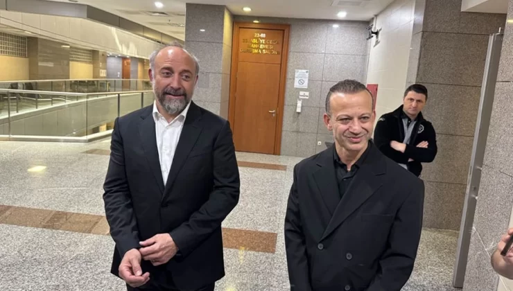 Halit Ergenç ve Rıza Kocaoğlu Adliye’de!