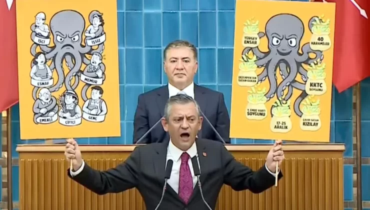 Ahtapot ne demek? Özgür Özel Erdoğan’a işte böyle seslendi