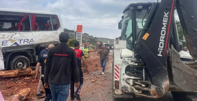 Bir kaza haberi de Çanakkale’den!