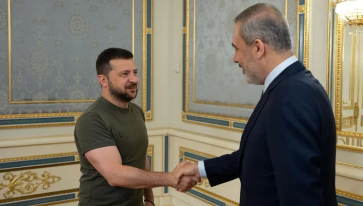 Zelenskiy ve Bakan Hakan Fidan’ın gündemi ne oldu?