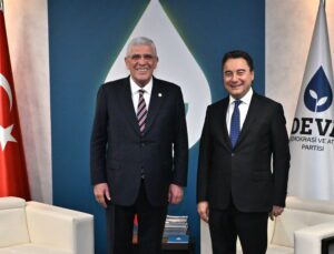İYİ Parti lideri Dervişoğlu’ndan DEVA Partisi lideri Babacan’a ziyaret