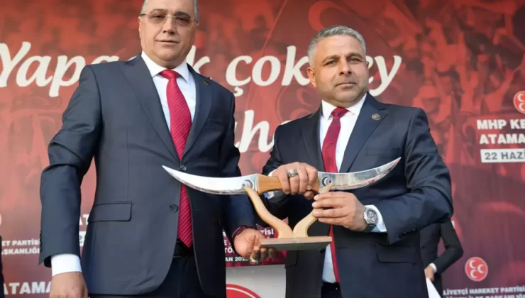 MHP Keçiören’de coşkulu bayrak değişimi: Kenan Yağmur İlçe Başkanı oldu