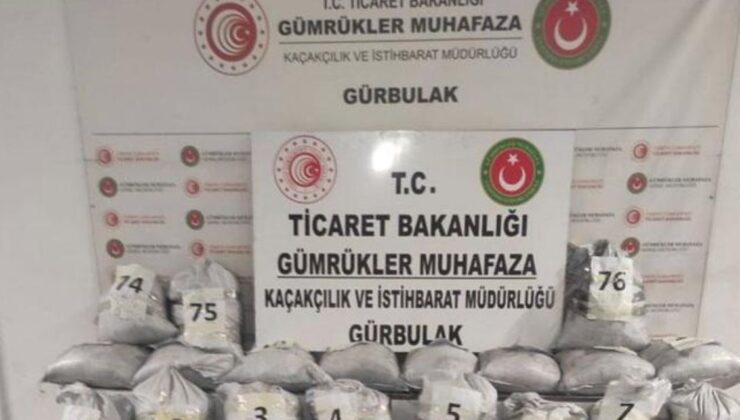 Tarihi Uyuşturucu Operasyonu: Kömür Arasında 1 Ton 870 Kilo Metamfetamin!