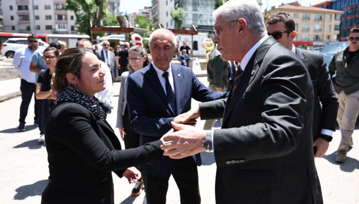 Müsavat Dervişoğlu, Ayyüce Türkeş Taş’ın dayısının cenazesine katıldı