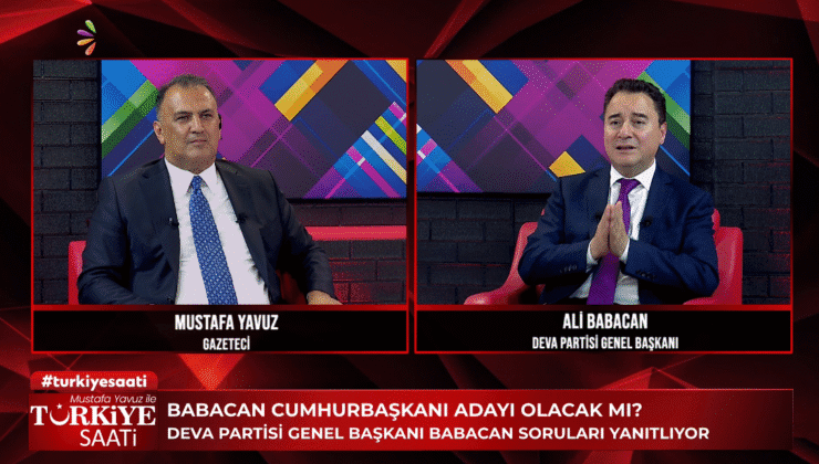 Tivi6 ekranlarında açıkladı… Ali Babacan Cumhurbaşkanı adayı olacak mı?
