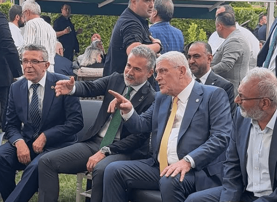 Dervişoğlu, İYİ Parti’li Yılmaz’ı mutlu gününde yalnız bırakmadı
