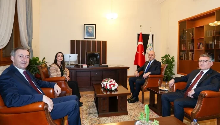 TBMM Başkanı Kurtulmuş’tan DEM Parti Grubu’na Ziyaret