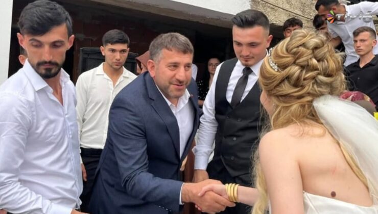 Gelin hanıma halk kesesinden altın