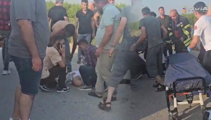 Mersin’de kafa kafaya çarpışma: 1’i ağır 7 yaralı
