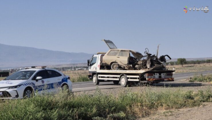Niğde'de otomobiller çarpıştı; 1 ölü, 1 yaralı