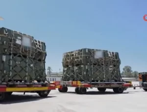 İsrail’e ABD ve Almanya’dan 14 askeri kargo uçağıyla teçhizat sevkiyatı