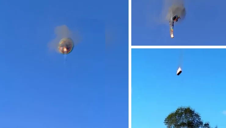 Sıcak hava balonu faciası! En az 8 ölü,13 yaralı