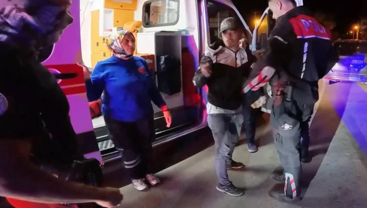 3.17 promil alkollü genç işte böyle kaza yaptı