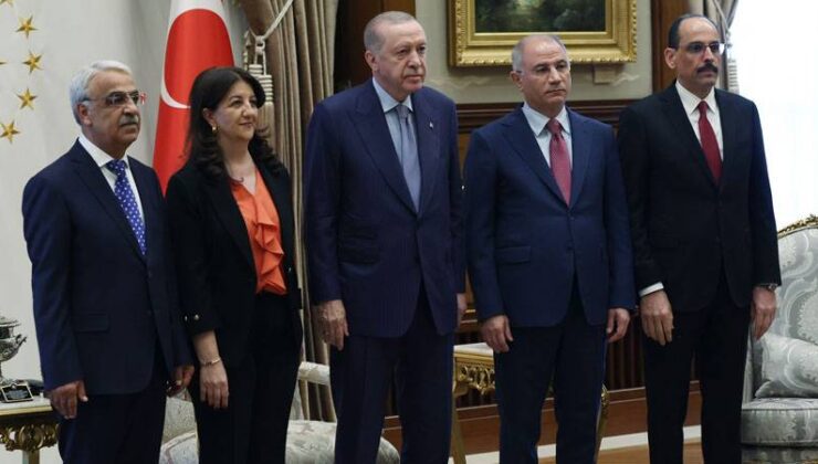 DEM Parti Heyeti ve Erdoğan’ın görüşmesinde o detay şok etti