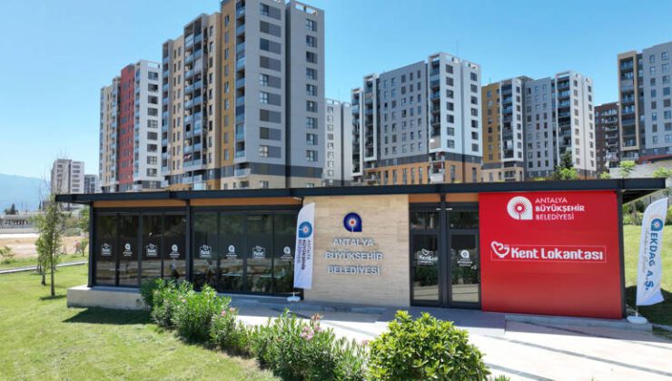 Antalya’da İkinci Kent Lokantası Hizmete Açıldı: 4 Çeşit Yemek Sadece Bir Çorba Fiyatına!