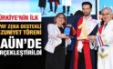 Yapay zeka destekli mezuniyet töreni GAÜN’de gerçekleştirildi