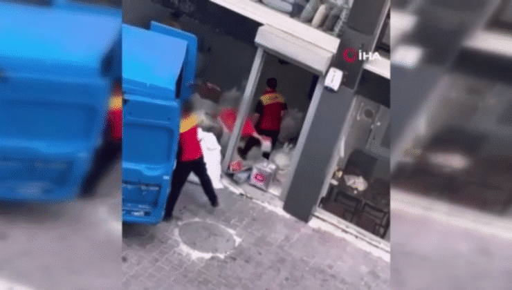 Esenyurt’ta Hayrete Düşüren Görüntü: Kargoları Bir Bir Fırlattılar