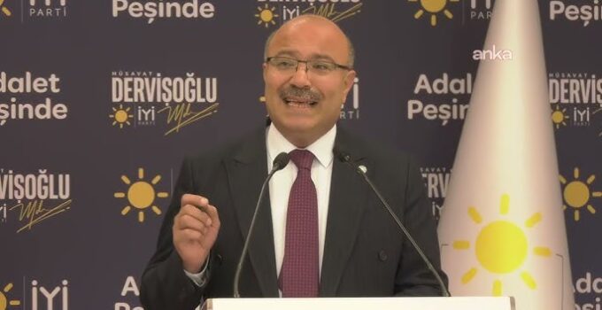 İYİ Parti Tarım Politikaları Başkanı Ulusoy: “Çiftçiye 480 milyar lira borçlusunuz”