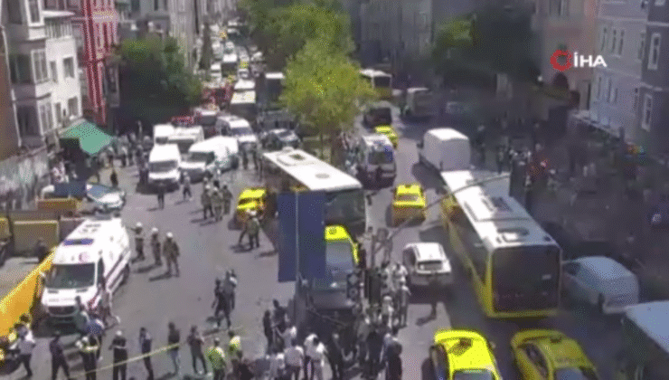 İETT Otobüsü de Karıştı: Beyoğlu’nda Zincirleme Kaza