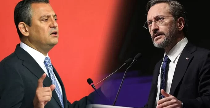Altun’dan Özgür Özel’e sert tepki: “Siyasi nezaket sınırları aşıldı”