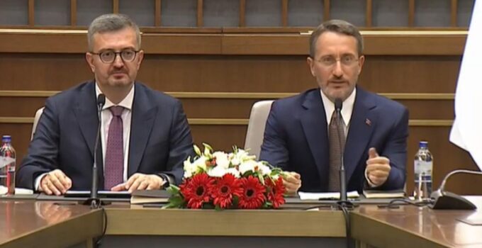 Cumhurbaşkanlığı İletişim Başkanlığı’nda devir teslim töreni