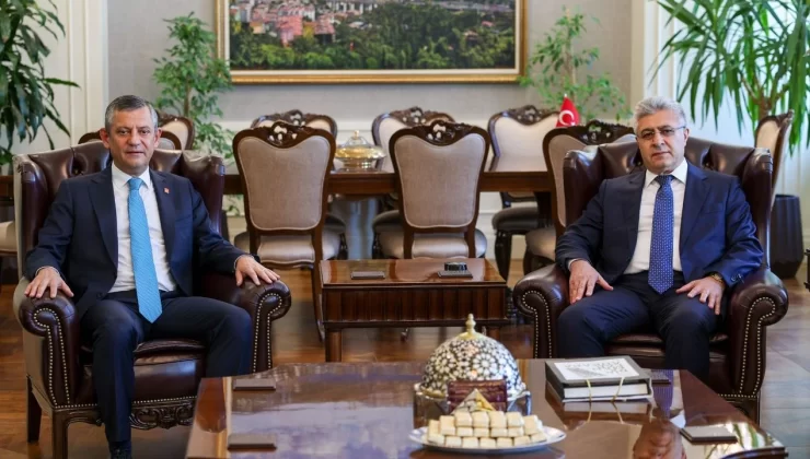 Özgür Özel’den Yargıtay Başsavcısı Muhsin Şentürk’e Kritik Ziyaret