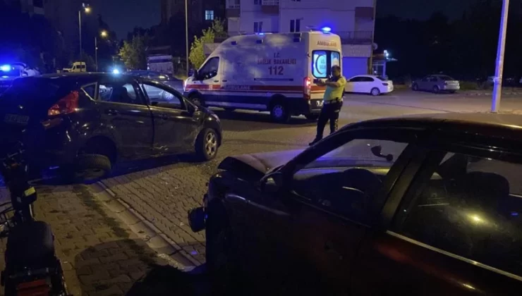 Kayseri Melikgazi’de Trafik Kazası: 2 Yaralı Hastaneye Kaldırıldı