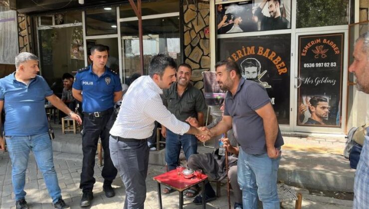 Dicle Kaymakamı Mustafa Atış’tan Esnaf Ziyareti