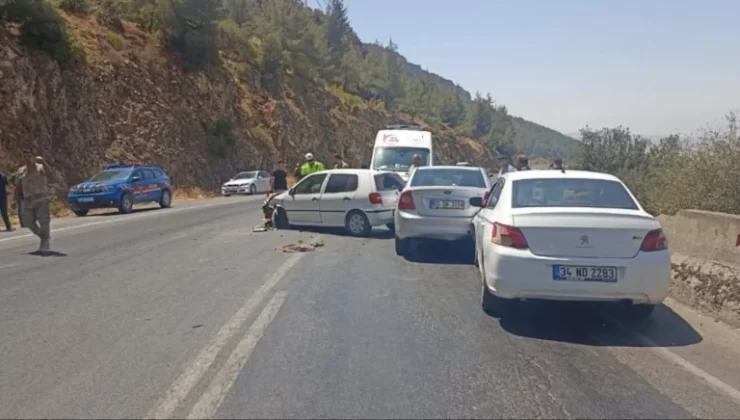 Gaziantep’te Zincirleme Kaza: 4 Araç Çarpıştı, 9 Kişi Yaralandı