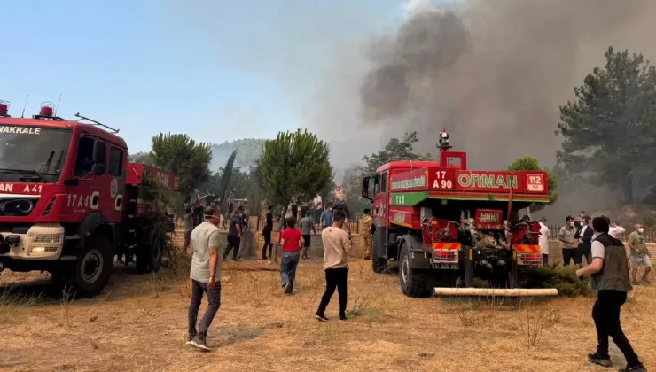 Çanakkale’de Orman Yangını: Yerleşim Yerleri Tahliye Edildi, 4 Şüpheli Gözaltında